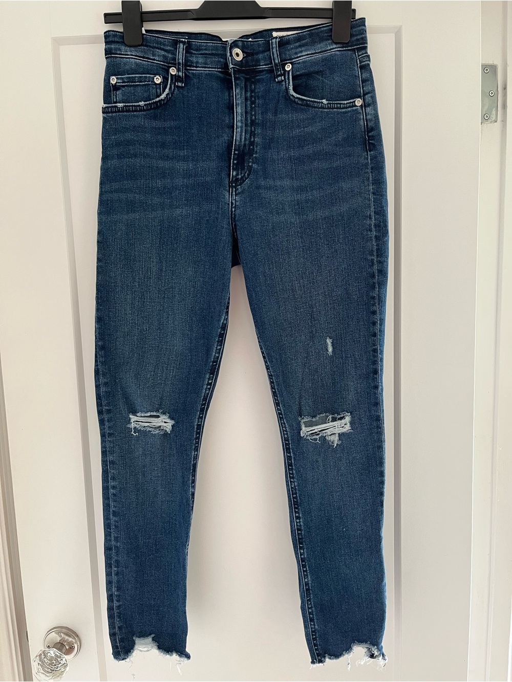 Rag & Bone Nina high rise ankle skinny jeans size 30